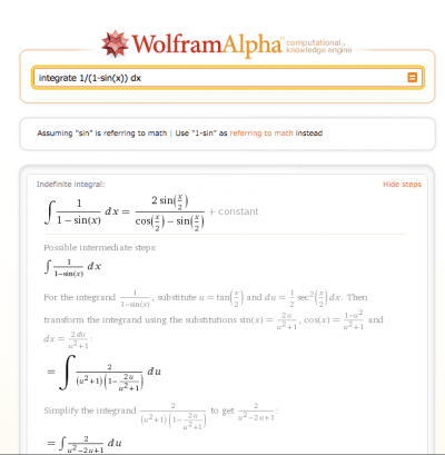 "Wolfram Alpha"