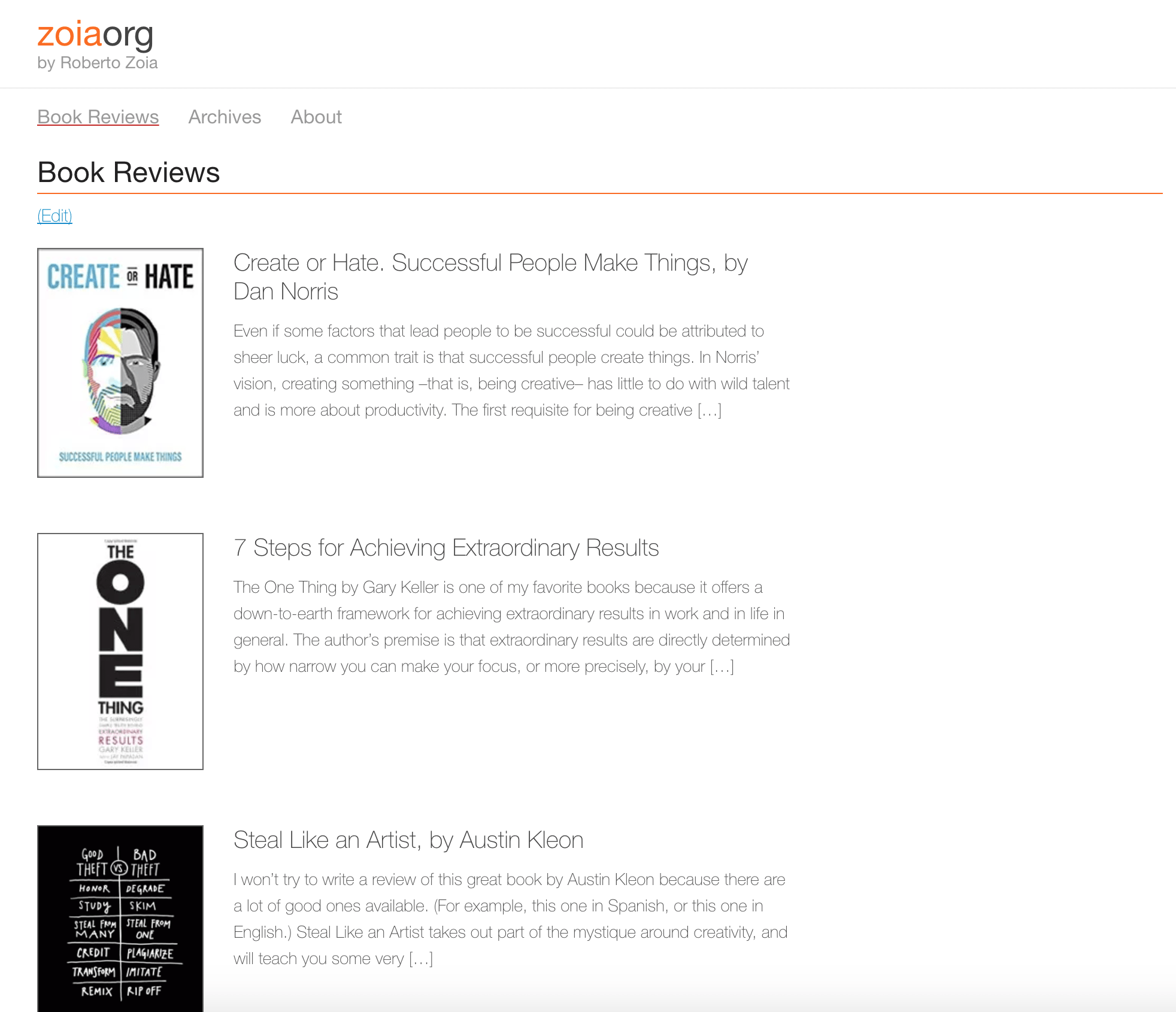 Book Reviews Custom Archive Page "Book Reviews Custom Archive Page"